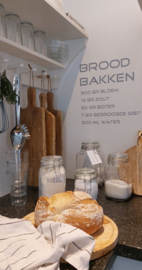 Muursticker Brood bakken