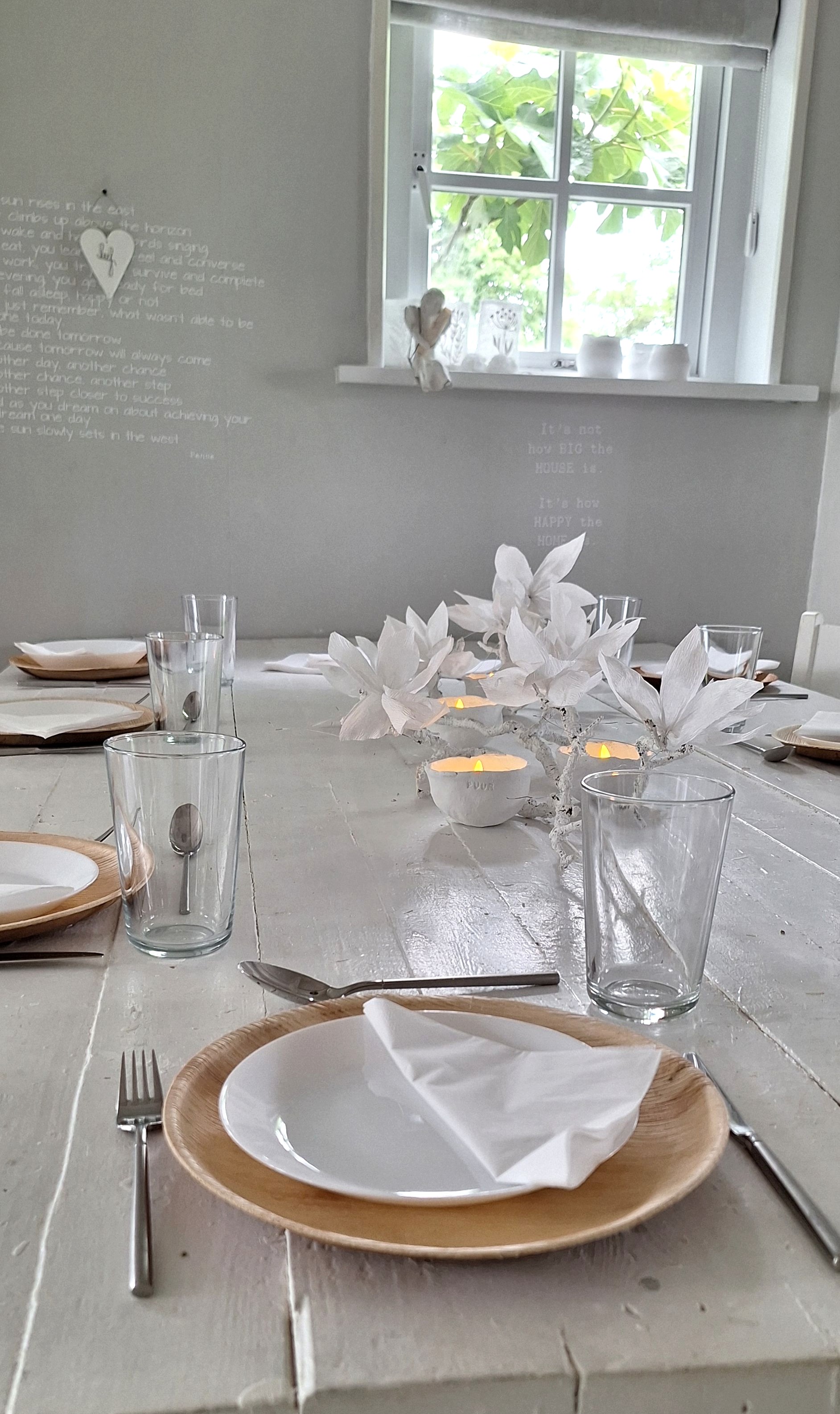 Fruittak met Magnolia Bloemen 5 st.