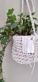 Gehaakt mandje hang Ilja