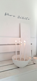 Muursticker Pure White