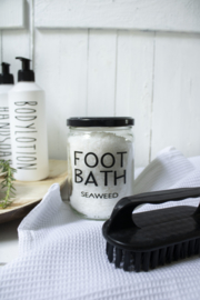 Badzout in pot - FOOT BATH zwart