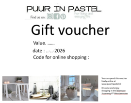 Gift voucher 10 Euro