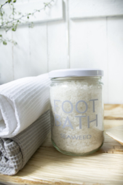 Badzout in pot - FOOT BATH grijs