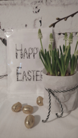 Geursachet Craft wit Happy Easter