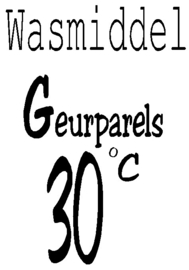Sticker "Geurparels"