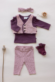 Rose Teddy Gilet
