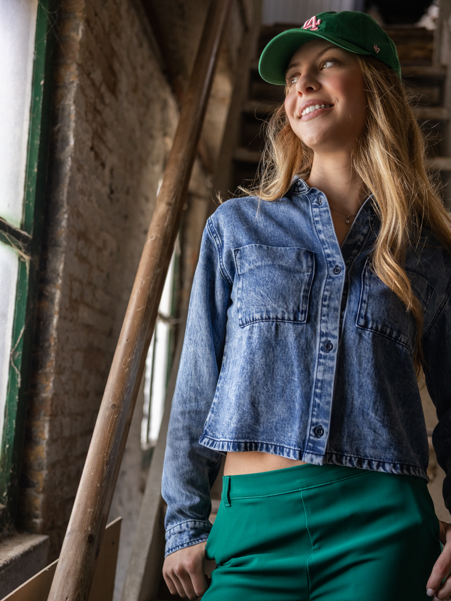 Denim Blouse Looxs 10Sixteen