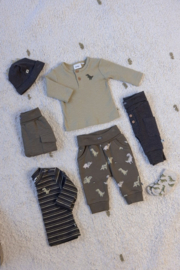 Olijfgroen shirt Feetje