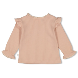 Lichtroze Longsleeve Feetje