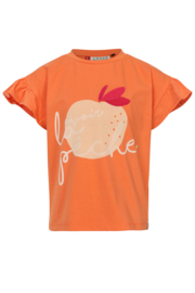 Oranje T-shirt Looxs Little