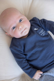 Donkerblauwe longsleeve Feetje
