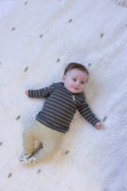 Groen gestreept shirt Feetje