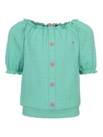 Mintgroen blouse Looxs Little
