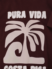 Donkerbruin shirt Looxs 10Sixteen