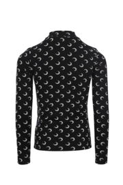 Zwarte longsleeve met print Looxs 10 Sixteen