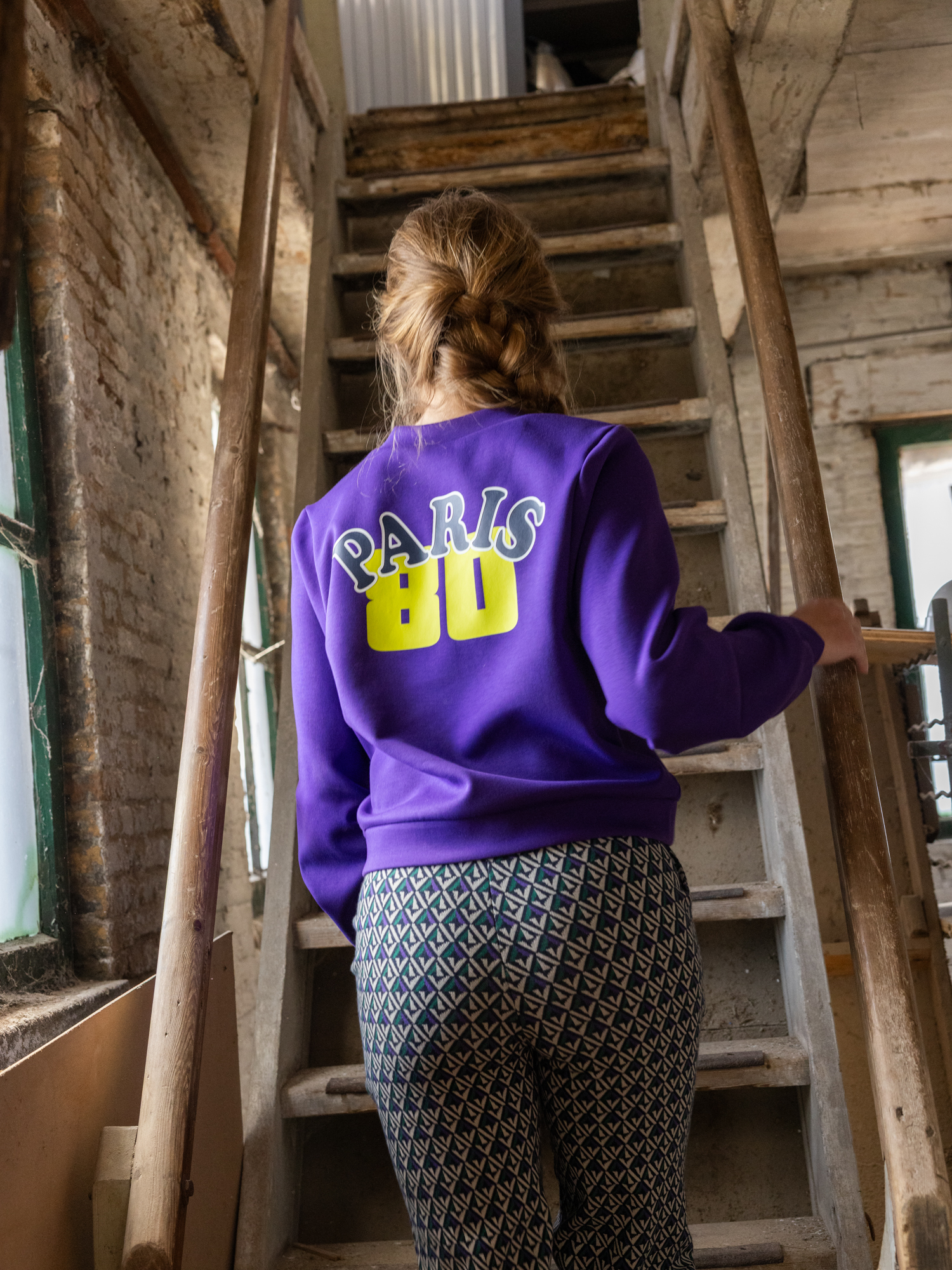 Paarse sweater Looxs 10 Sixteen