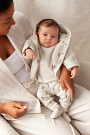 Offwhite bewerkt broekje Feetje