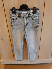Lichtgrijze Theo x-slim jeans Name it