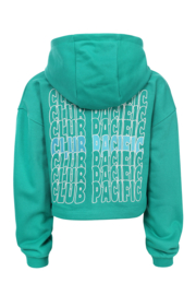 Groen Korte Hoody Looxs 10Sixteen