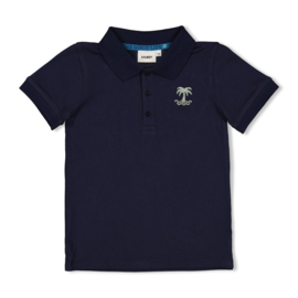 Donkerblauwe Polo Sturdy