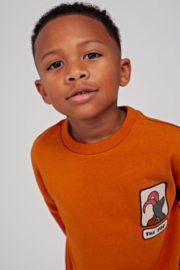 Oranje longsleeve Sturdy