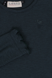 Blauwgroene Longsleeve Looxs 10 Sixteen