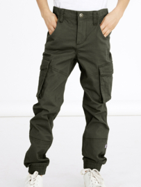 Groene Cargo Broek Name it