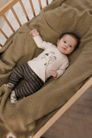 Groen gestreept broekje Feetje