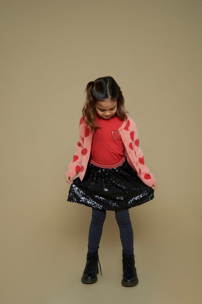 Gebreid vest Queen of Hearts Jubel