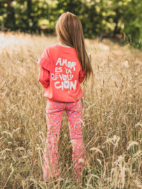 Koraal sweater Looxs Little