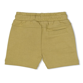Mosterdgroene korte broek Feetje