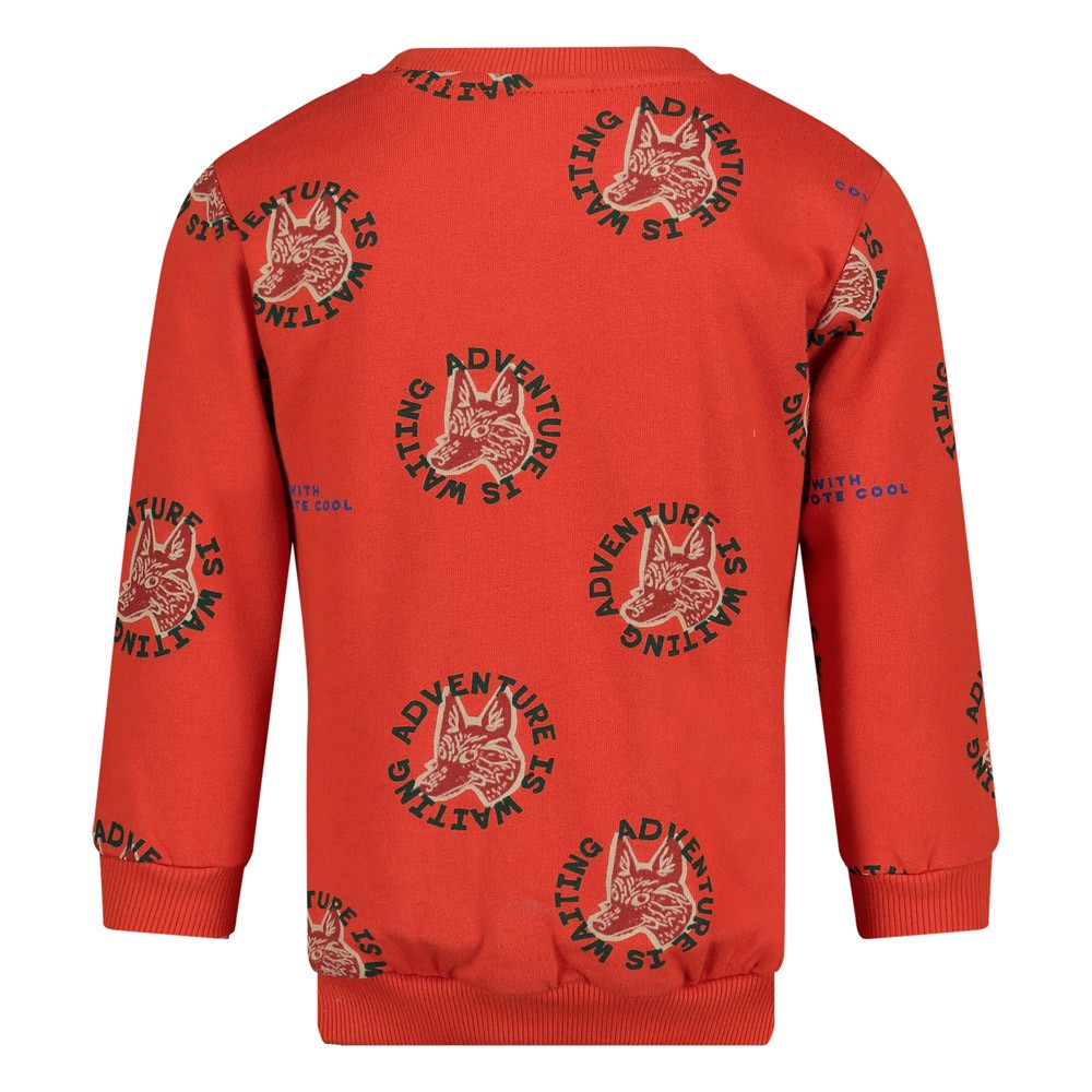 Oranje sweater Chasing Trails Sturdy