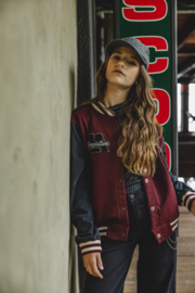 Aubergine Baseball Vest Looxs 10 Sixteen