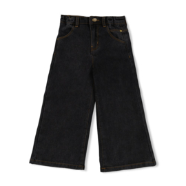 Zwarte wide leg jeans Jubel