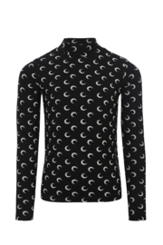 Zwarte longsleeve met print Looxs 10 Sixteen