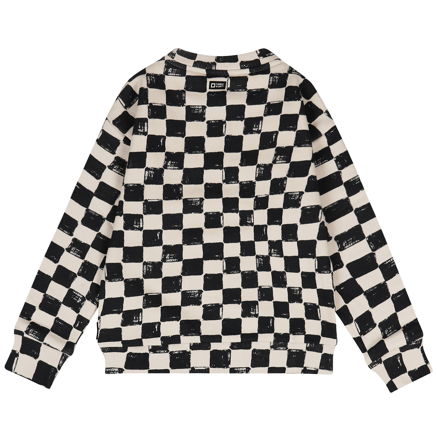 Geblokte sweater Finish Tumble 'N Dry