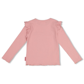 Roze longsleeve Moon Flowers Jubel