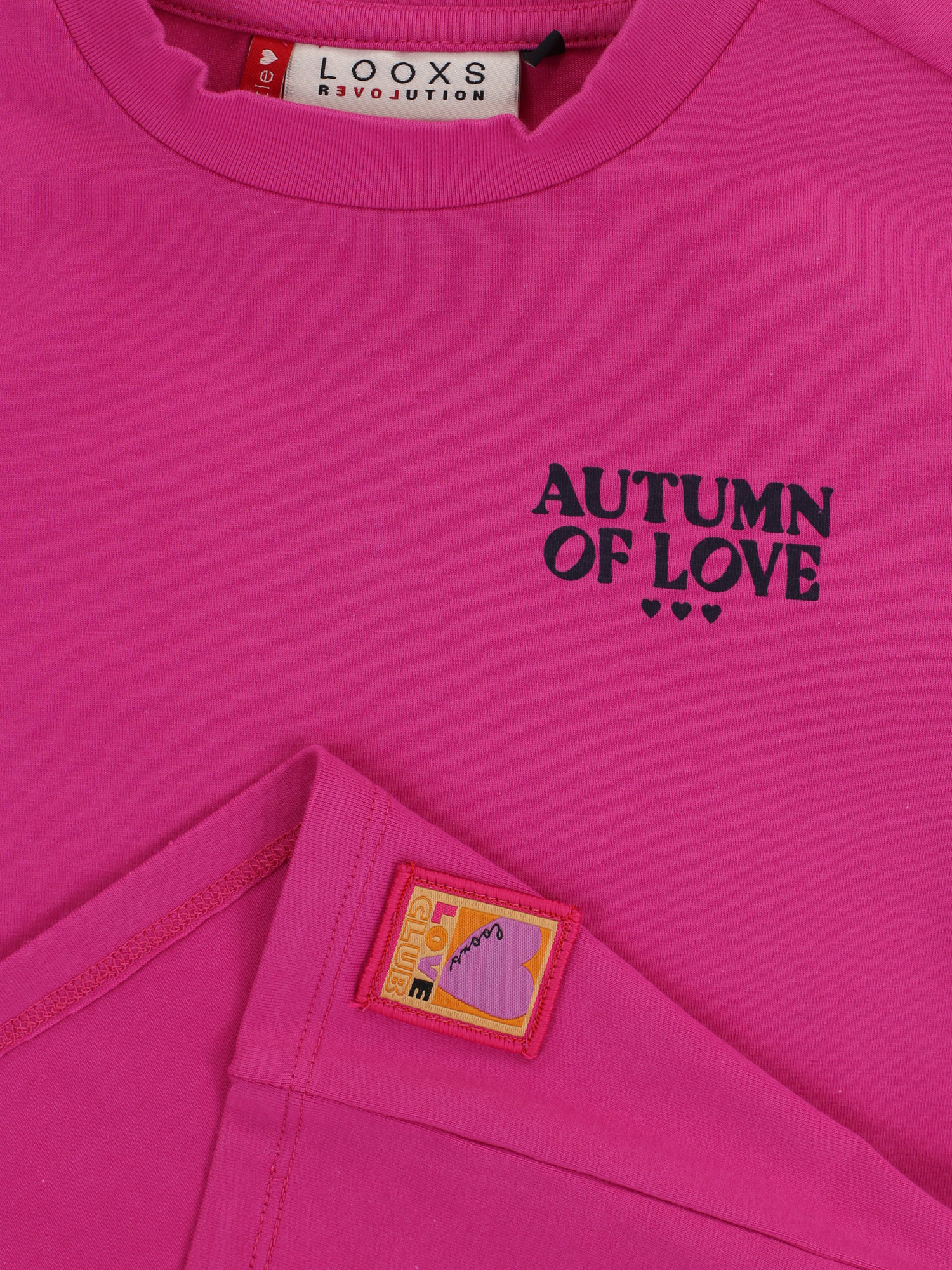 Roze longsleeve Looxs Little