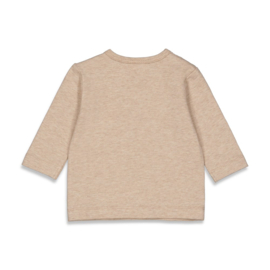 Taupe longsleeve Feetje