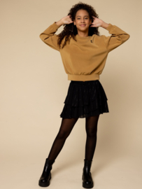 Zwarte stroken skort Looxs 10Sixteen