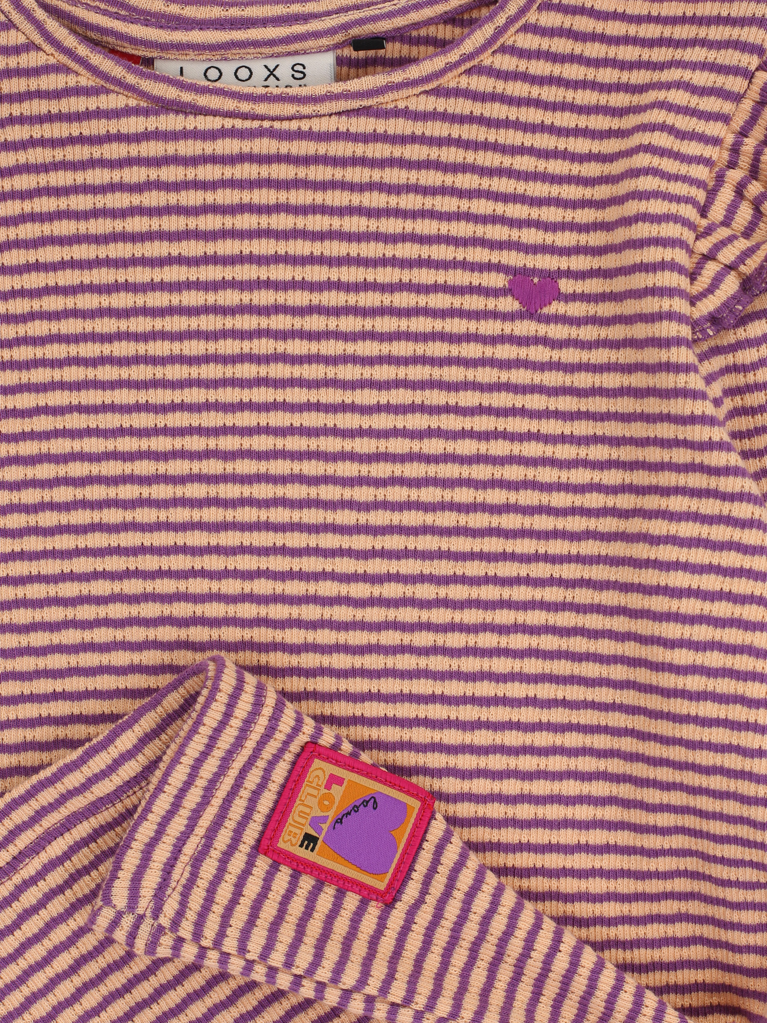 Gestreept shirt Looxs Little