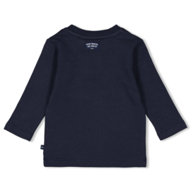 Donkerblauwe longsleeve Feetje