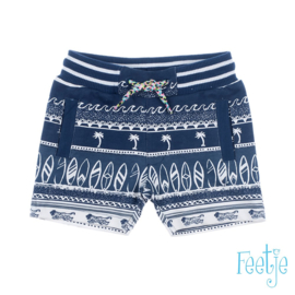 Blauwe sweat short Feetje 