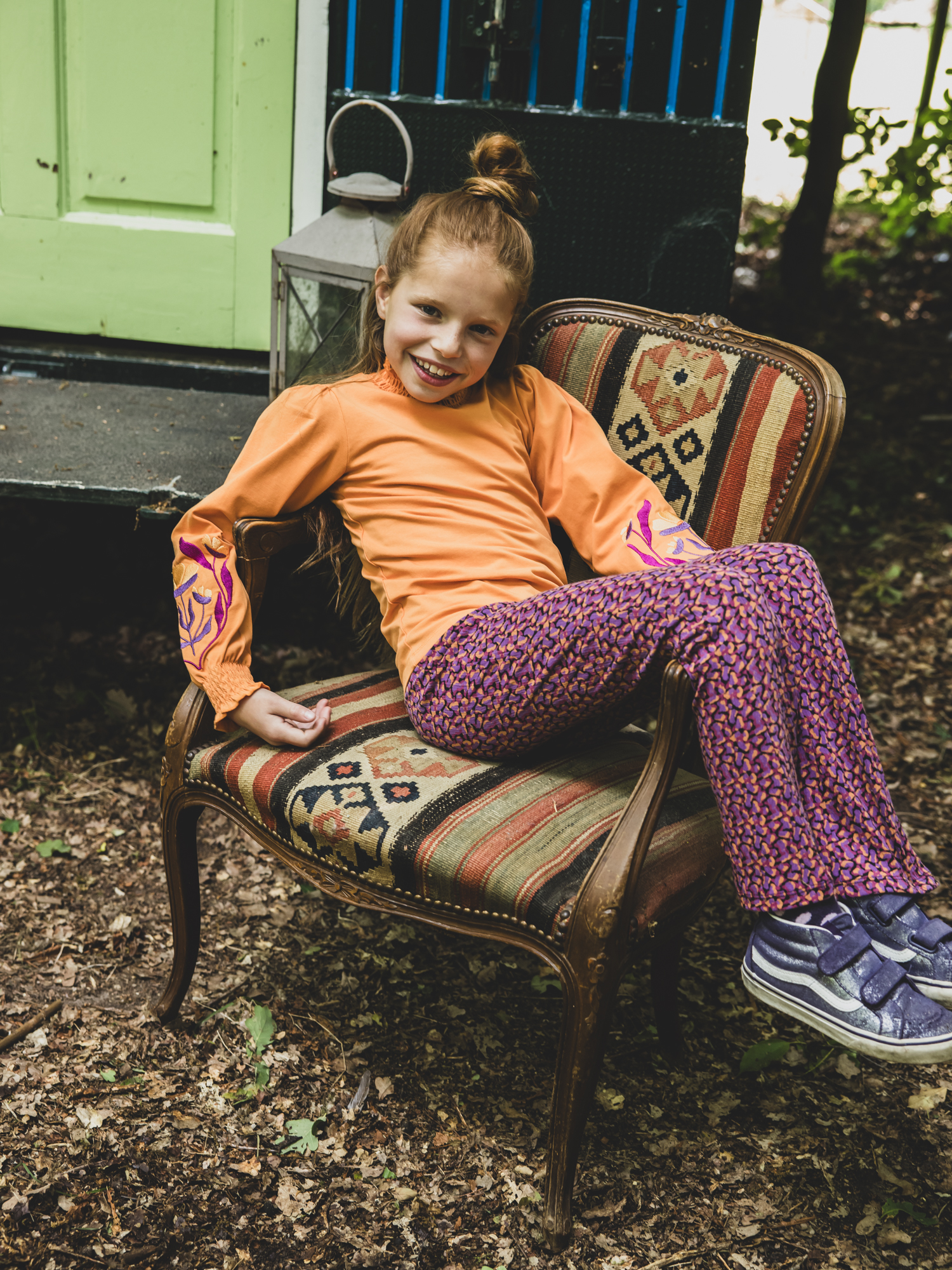 Oranje Longsleeve Looxs Little