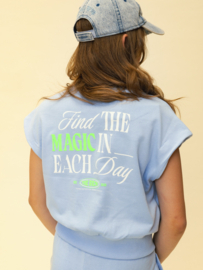 Lichtblauw shirt Looxs 10sixteen