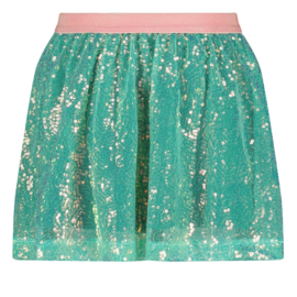 Mintgroen pailletten rok Jubel