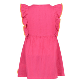 Fuchsia roze jurk Feetje