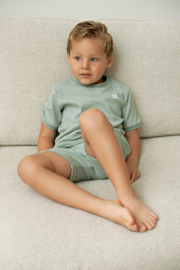 Zeegroene shortama Feetje Summer special