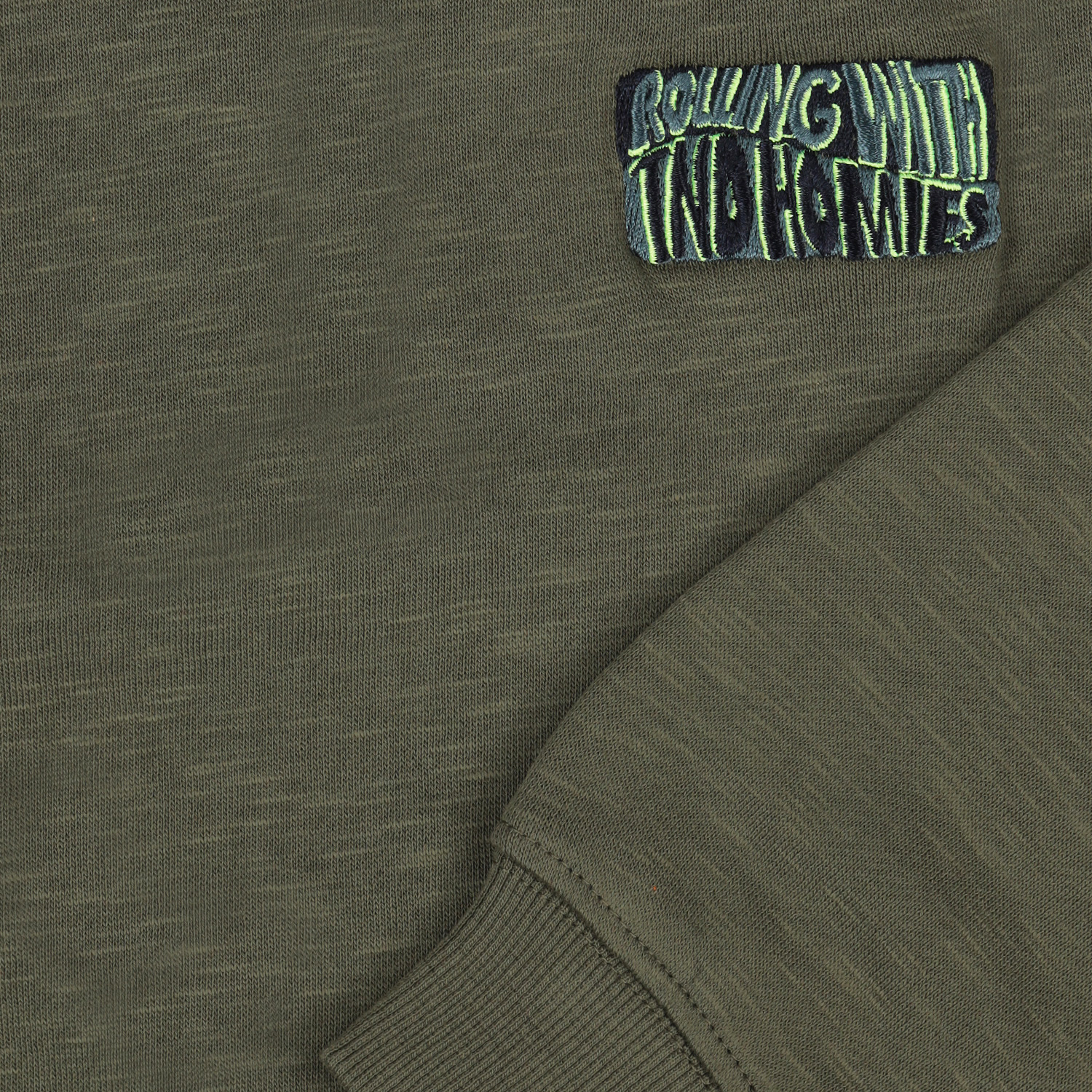 Groene sweater Halfpipe Tumble 'N Dry
