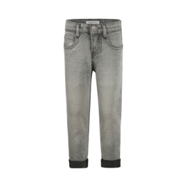 Lichtgrijze loos fit jeans Koko Noko